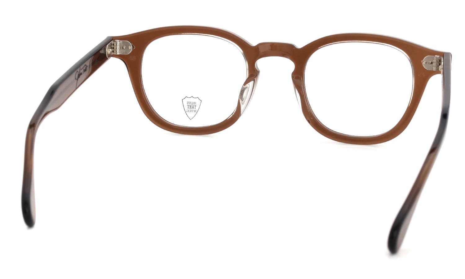 JULIUS TART OPTICAL メガネ通販 AR-48-24 BROWN CRYSTAL II