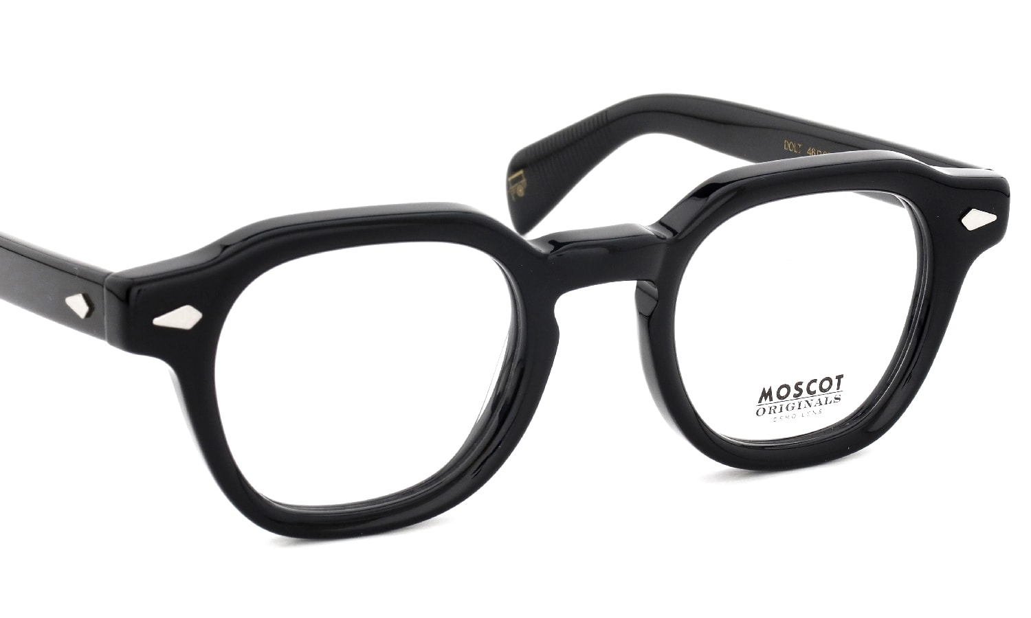 MOSCOT メガネ通販 DOLT(46) BLACK