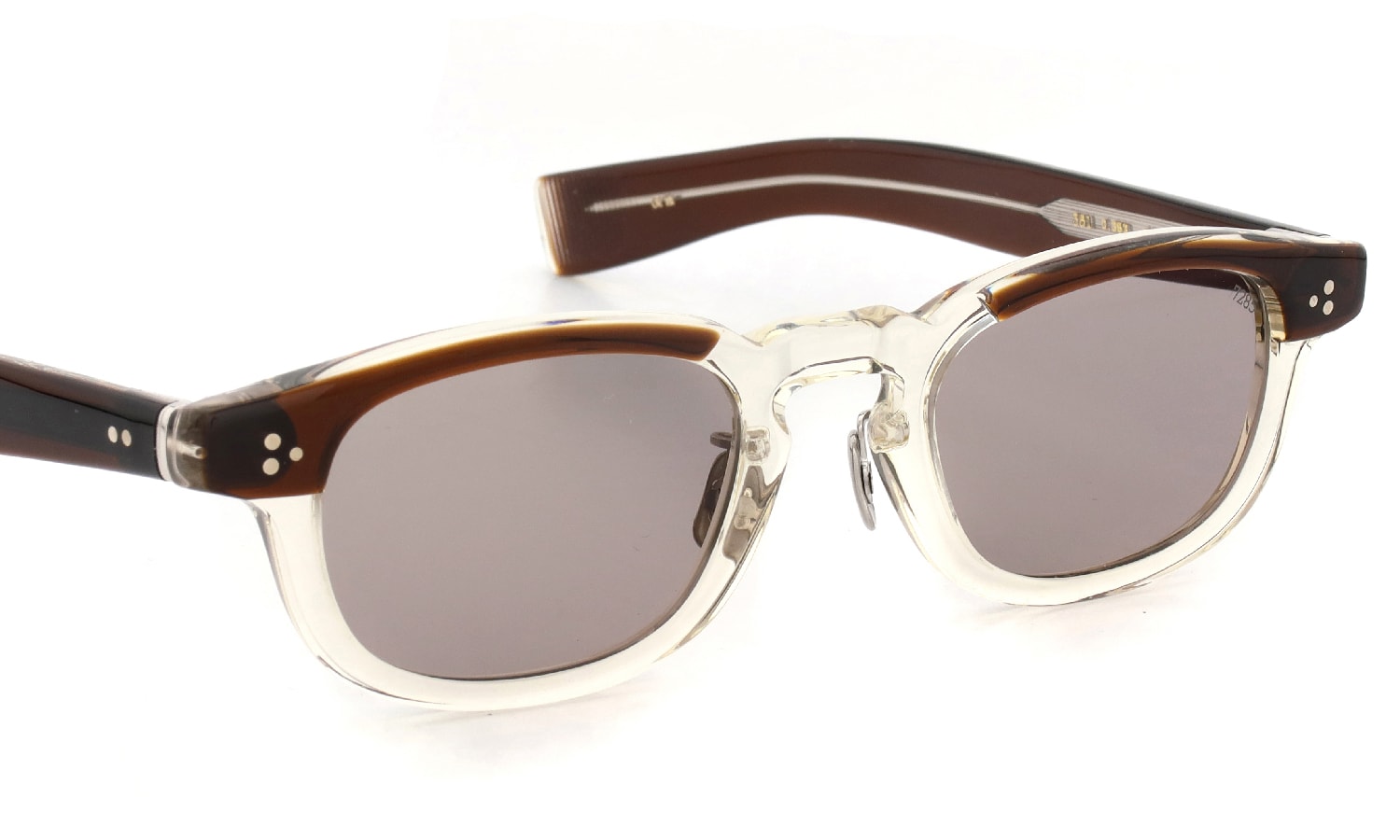 EYEVAN7285 サングラス通販 351 c.353 BEER BROWN/BECR GM LT.GRY