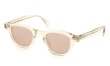 JULIUS TART OPTICAL サングラスカスタム通販 AR-44-24 CHAMPAGNE PL-101R テラコッタレンズ