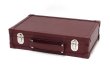 JACQUESMARIEMAGE CUSTOM EYEWEAR BRIEFCASE Burgundy Cowhide-leather