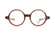 JULIUS TART OPTICAL メガネ通販 T-ROUND 46-19 AMBER