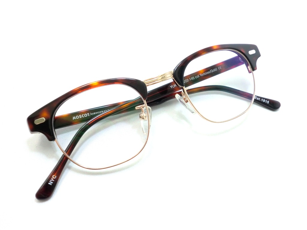 MOSCOT メガネ YUKEL 46size通販 TORTOISE/GOLD (正規取扱店