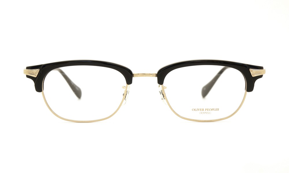 7,285円美品　OLIVER PEOPLES　ハーフリム　Diandra　眼鏡