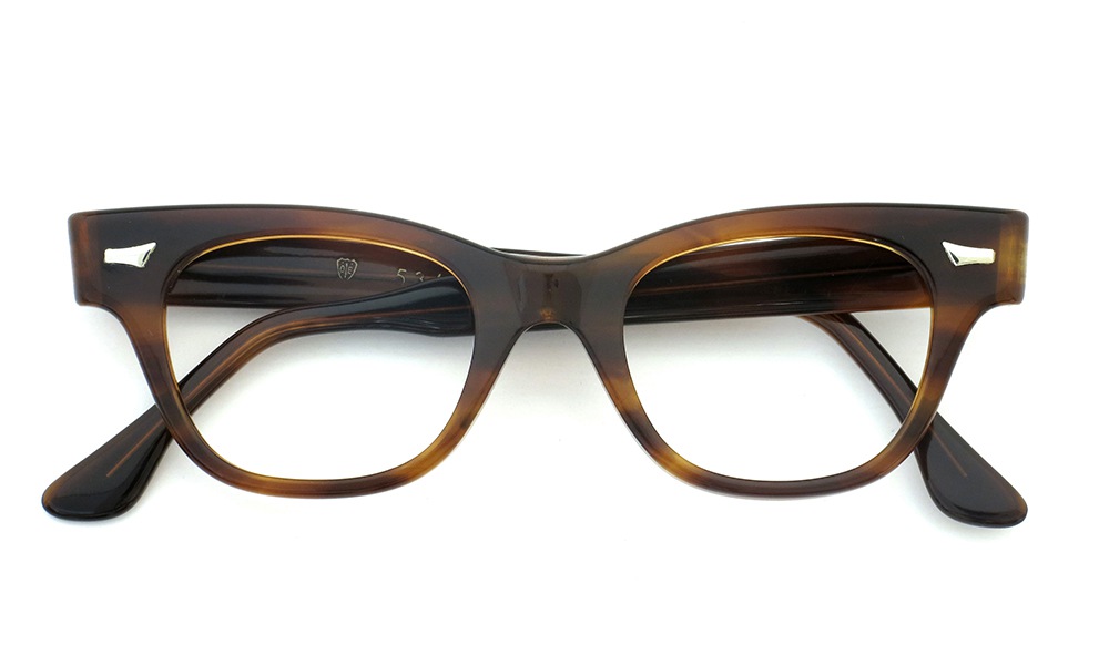 TART OPTICAL 1950s COUNTDOWN アックス鋲 AMBER 44-20 (v3)