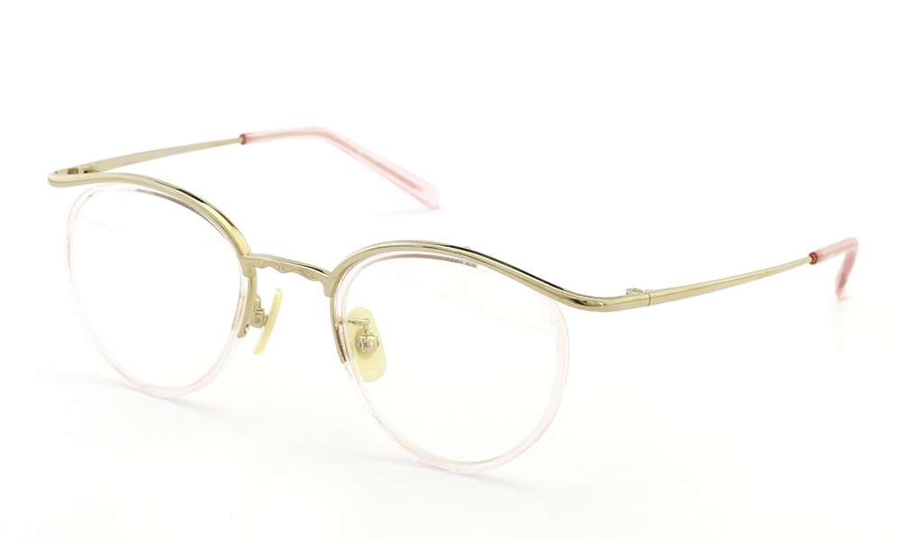 BOSTON CLUB ボストンクラブ メガネ通販 BARTH col.02 Gold / Pink