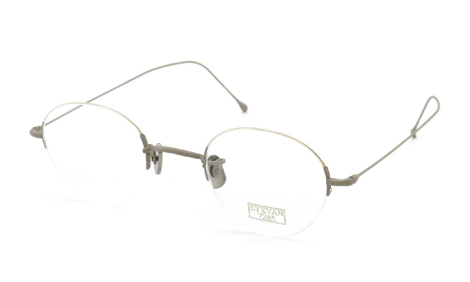 アイヴァン7285 147 オクタゴンフレーム 度入りアイウェア 眼鏡