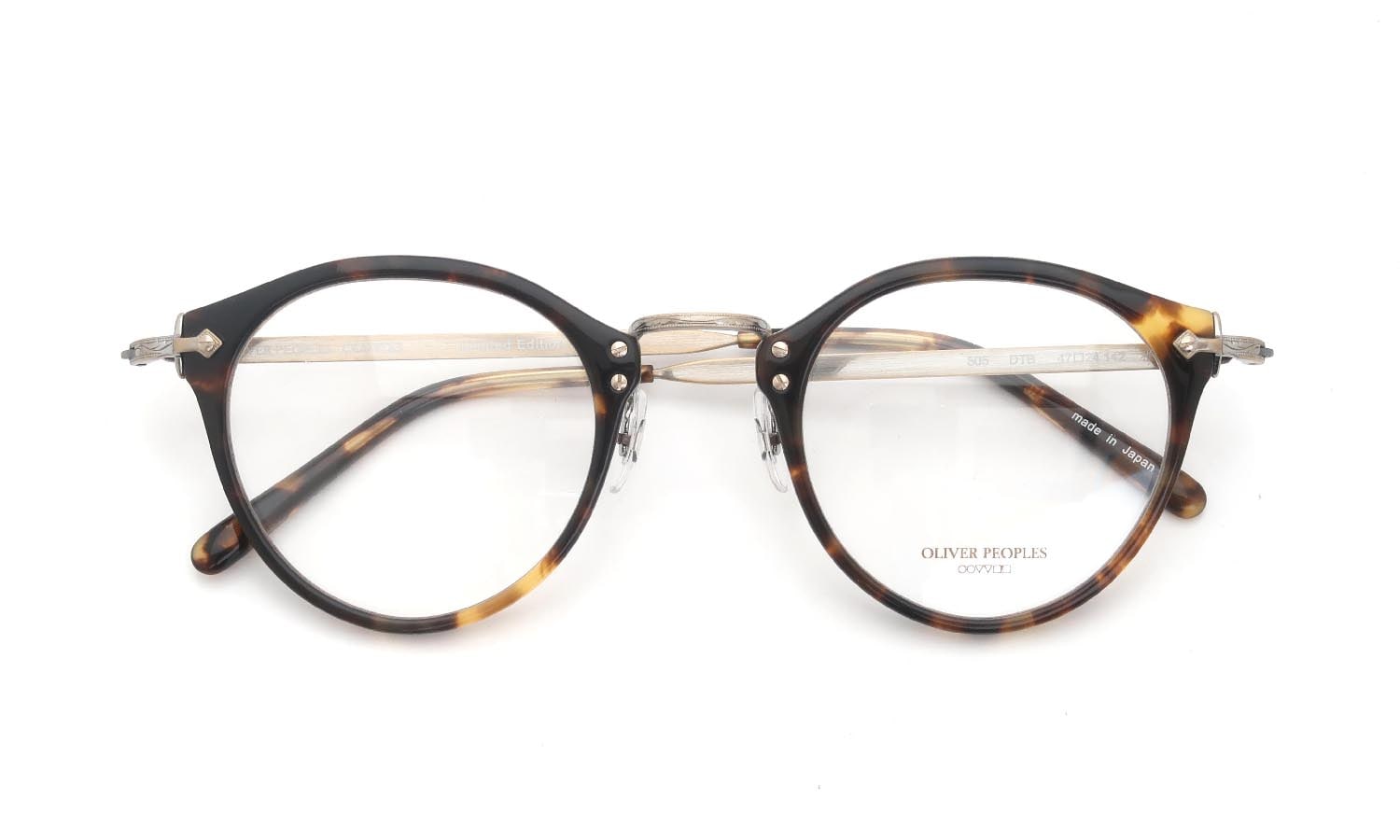OLIVER PEOPLES 505 Limited Edition 雅24mm