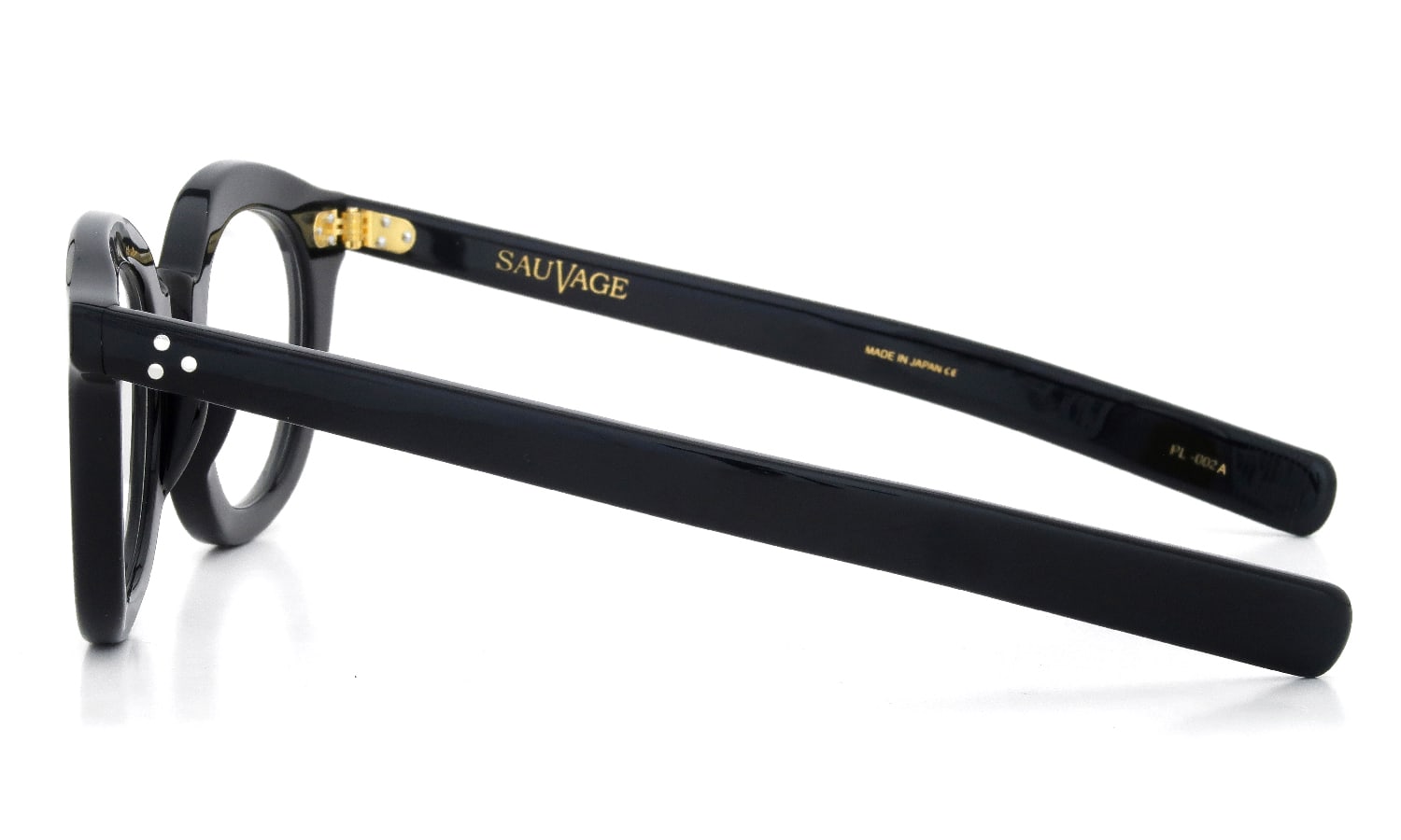 1-2回程度使用の美品ですSAUVAGE MIKADO 黒縁メガネ - サングラス/メガネ