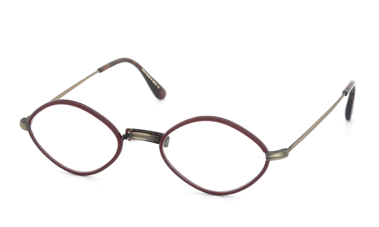 Oliver Goldsmith オリバーゴールドスミス 海外モデル メガネ Diamond with Pad Antique Gold RD 48size