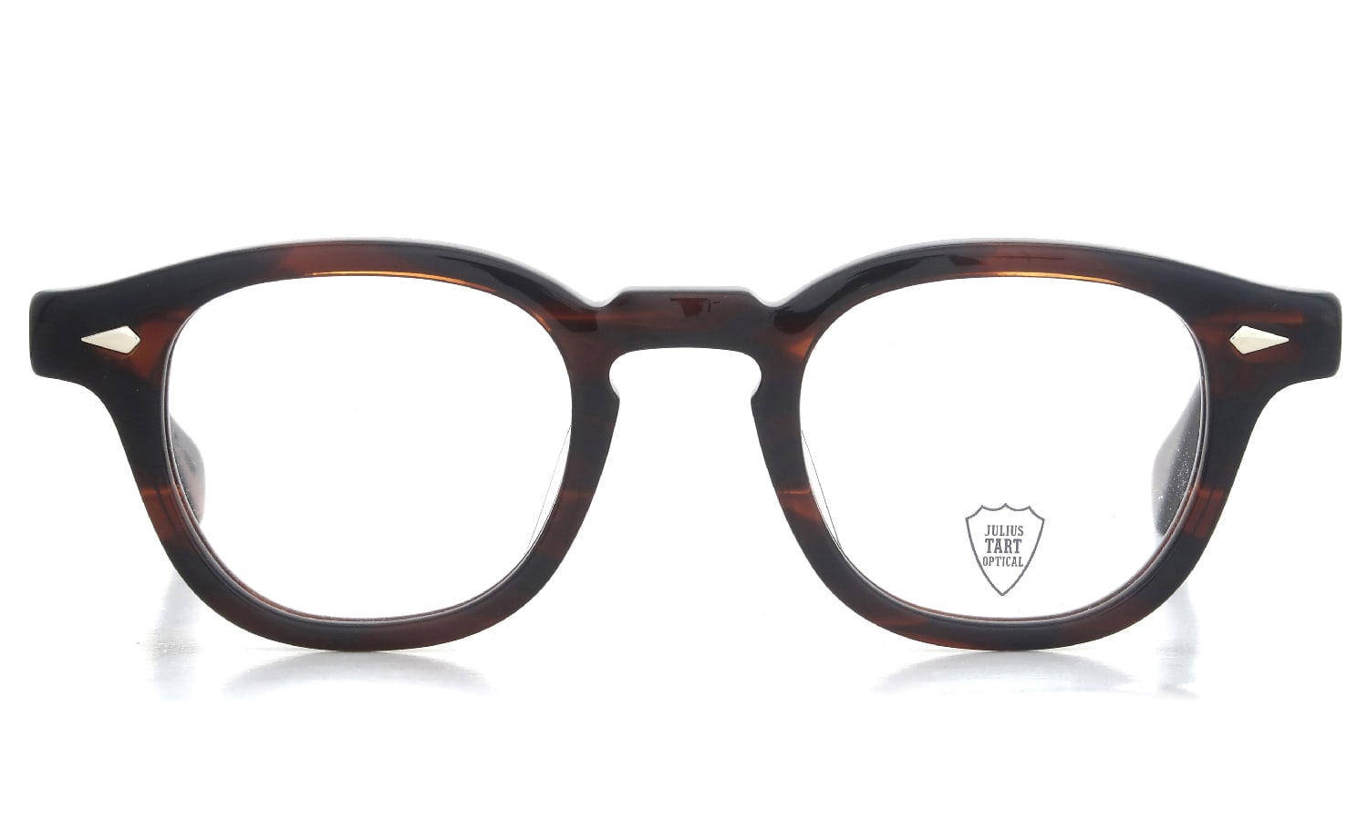 JULIUS TART OPTICAL 通販 AR-46-24 DEMI-AMBER PL-102M