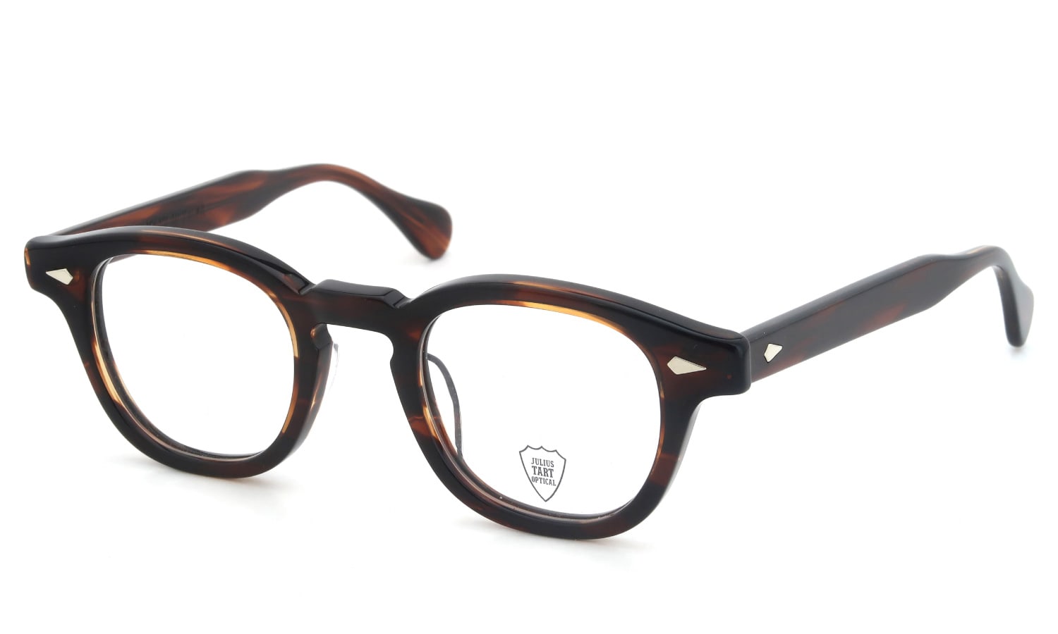 JULIUS TART OPTICAL 通販 AR-46-24 DEMI-AMBER PL-102M