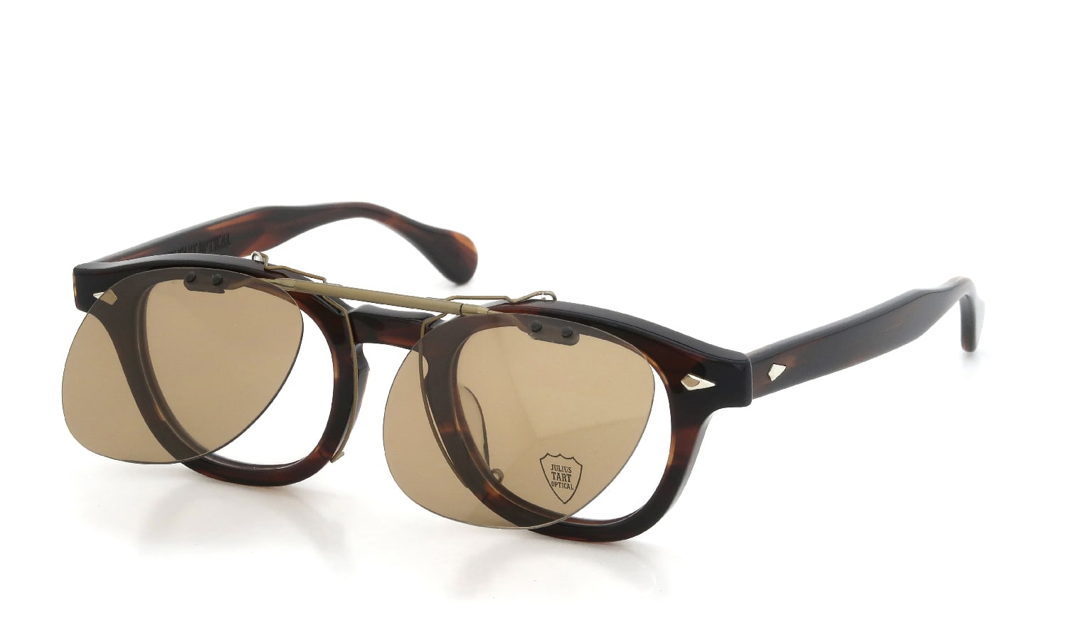 JULIUS TART OPTICAL AR専用 クリップオンサングラス LB通販 偏光