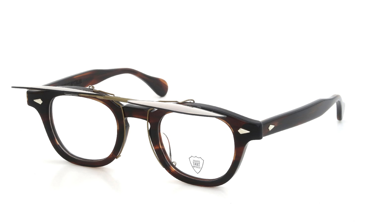 JULIUS TART OPTICAL AR専用 クリップオンサングラス LB通販 偏光