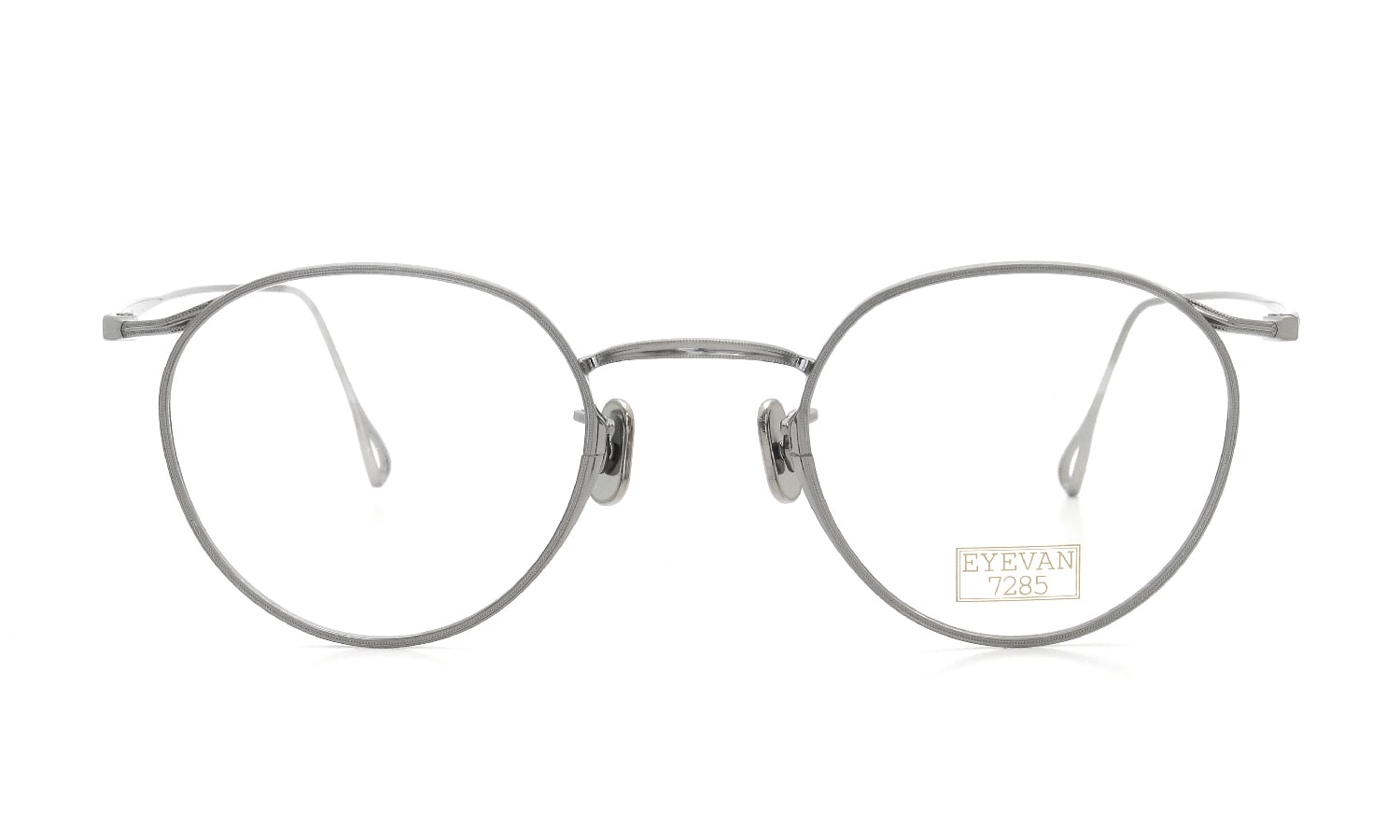 EYEVAN7285 アイヴァン7285 メガネ 156B (46)通販 C.801 AntiqueSilver ...