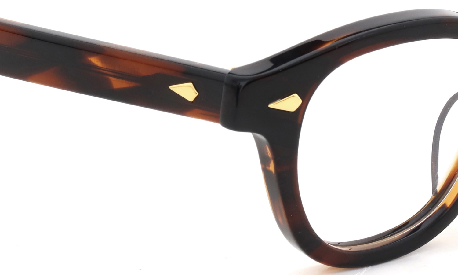 JULIUS TART OPTICAL メガネ通販 AR Gold Series AR-44-24 DEEP BROWN SASA/Gold PL-101Cb