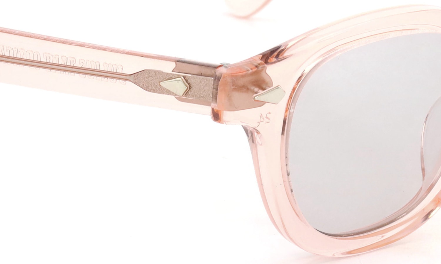 JULIUS TART OPTICAL サングラスカスタム通販 AR-44-24 FRESH PINK PL-101H /ウォームグレーレンズ