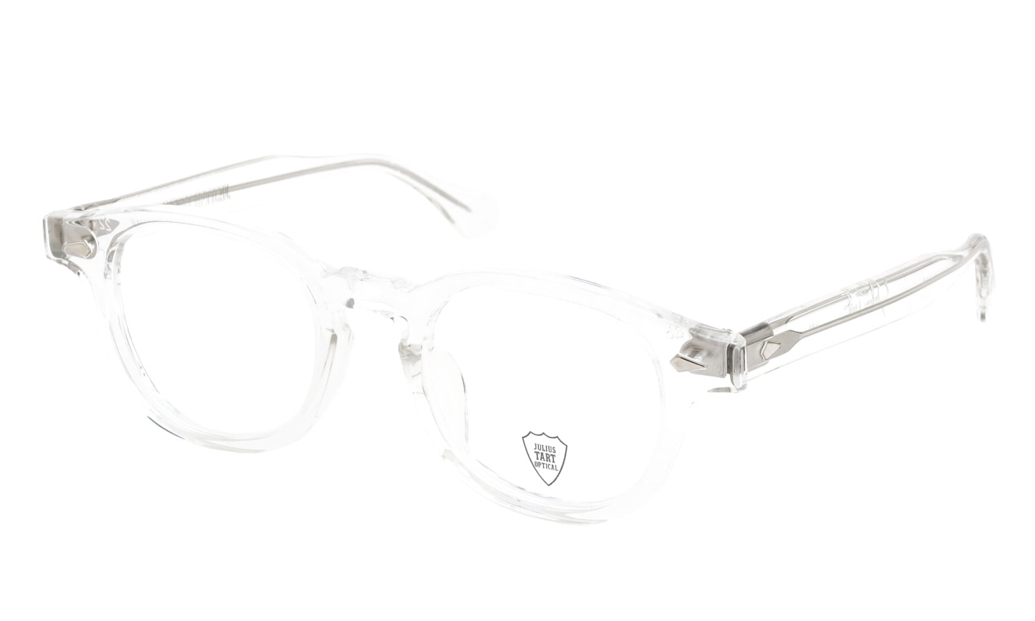 JULIUS TART OPTICAL メガネ通販 AR-46-22 PL-002N CLEAR CRYSTAL