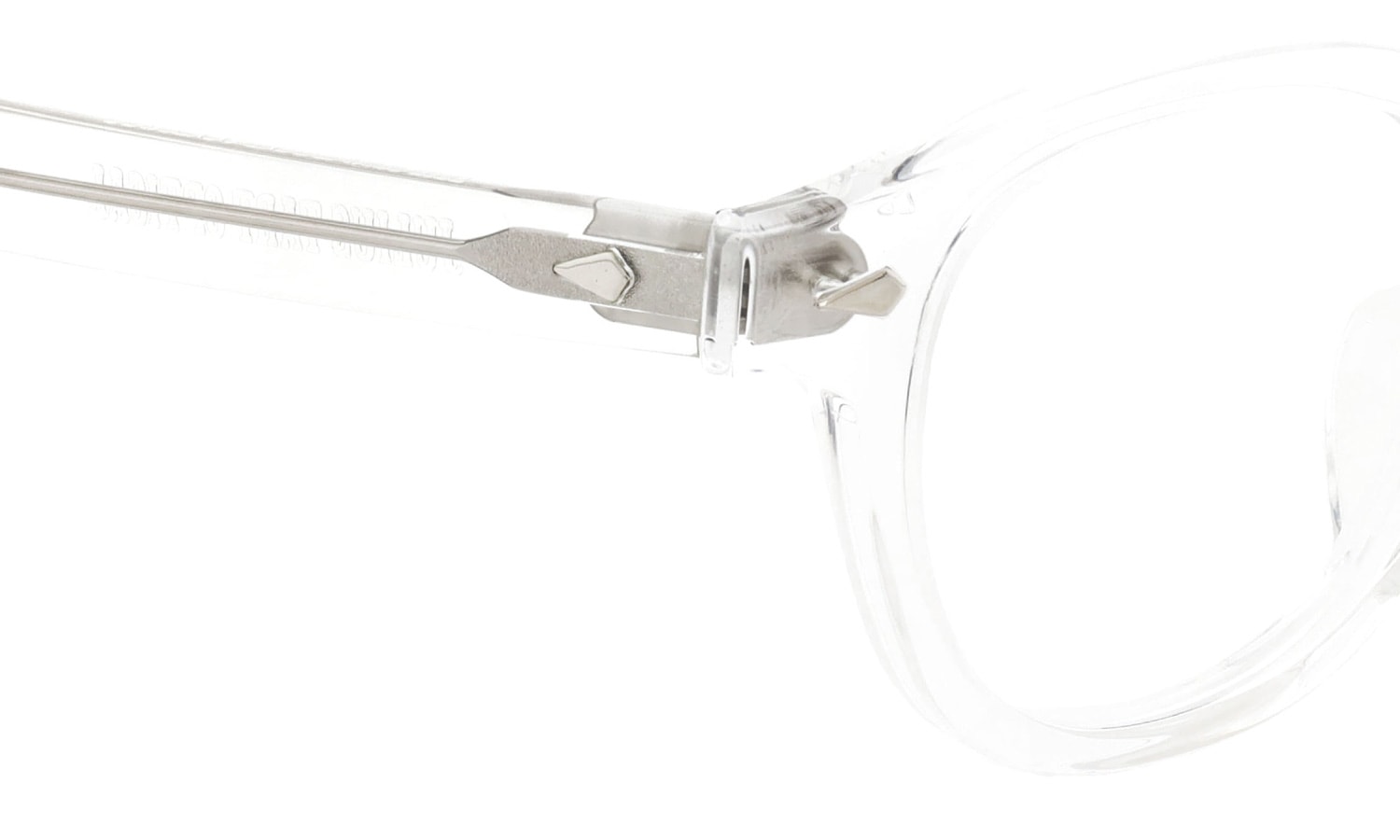 JULIUS TART OPTICAL メガネ通販 AR-46-22 PL-002N CLEAR CRYSTAL