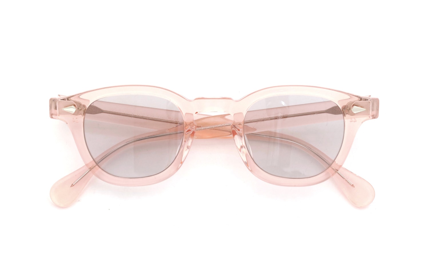 JULIUS TART OPTICAL サングラスカスタム通販 AR-44-24 FRESH PINK PL-101H /ウォームグレーレンズ