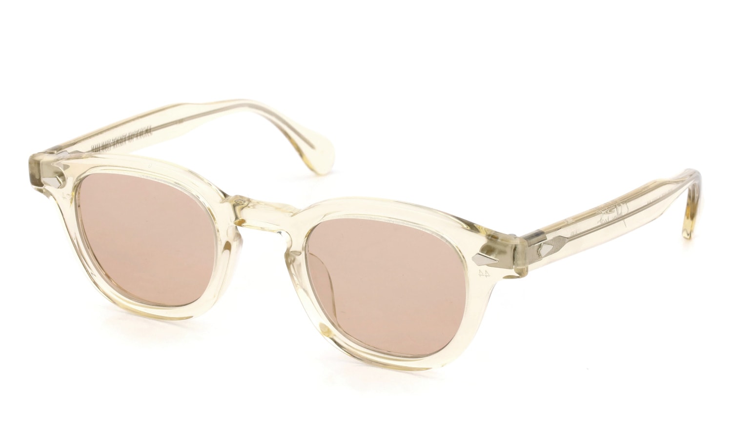 JULIUS TART OPTICAL サングラスカスタム通販 AR-44-24 CHAMPAGNE PL-101R テラコッタレンズ