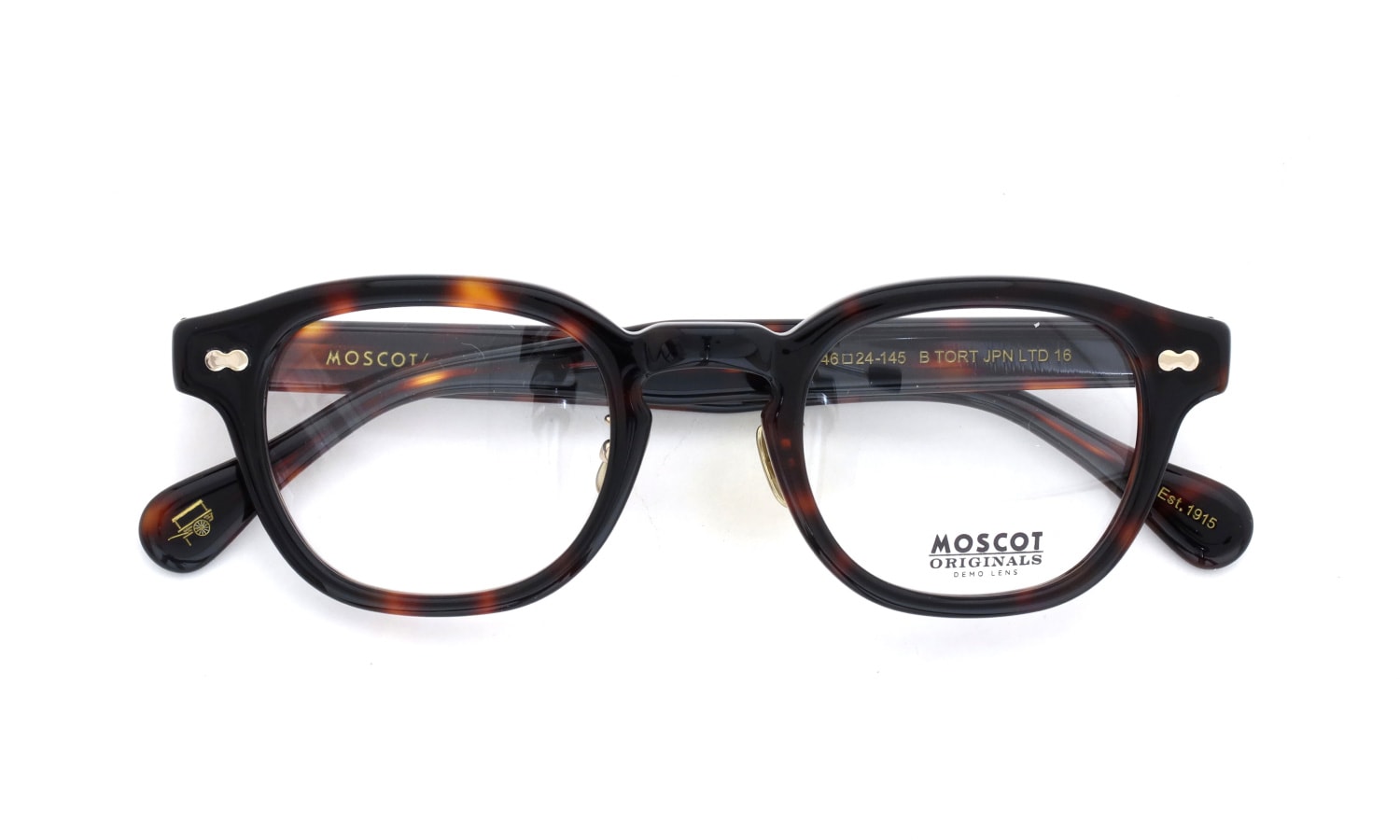 MOSCOT 限定生産メガネ通販 LEMTOSH 46size JPN LTD 16 B TORT