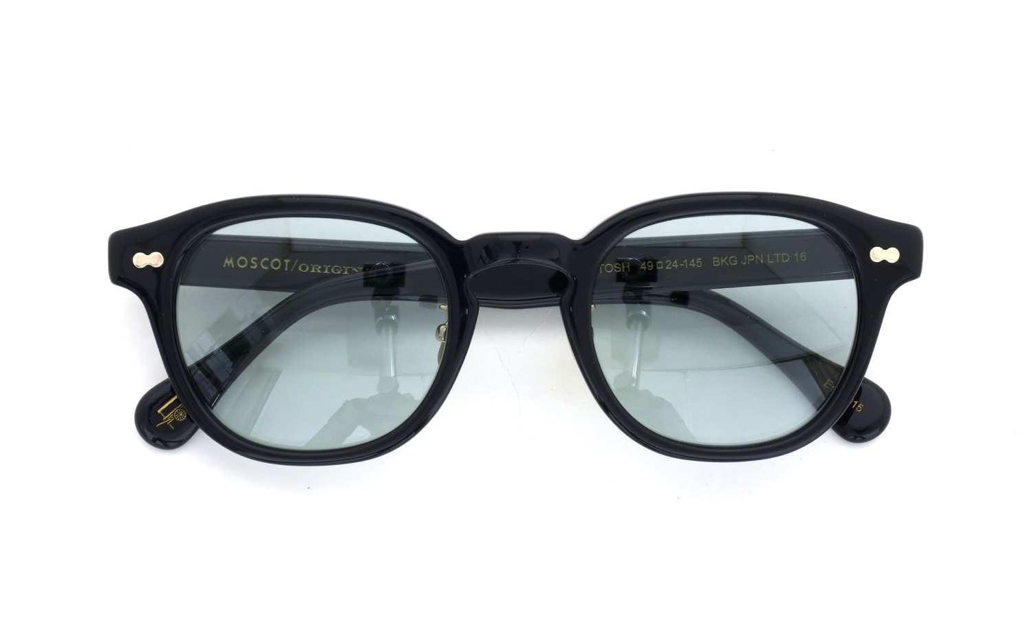 MOSCOT 限定生産サングラス通販 LEMTOSH 49size JPN LTD 16 BKG/GREY