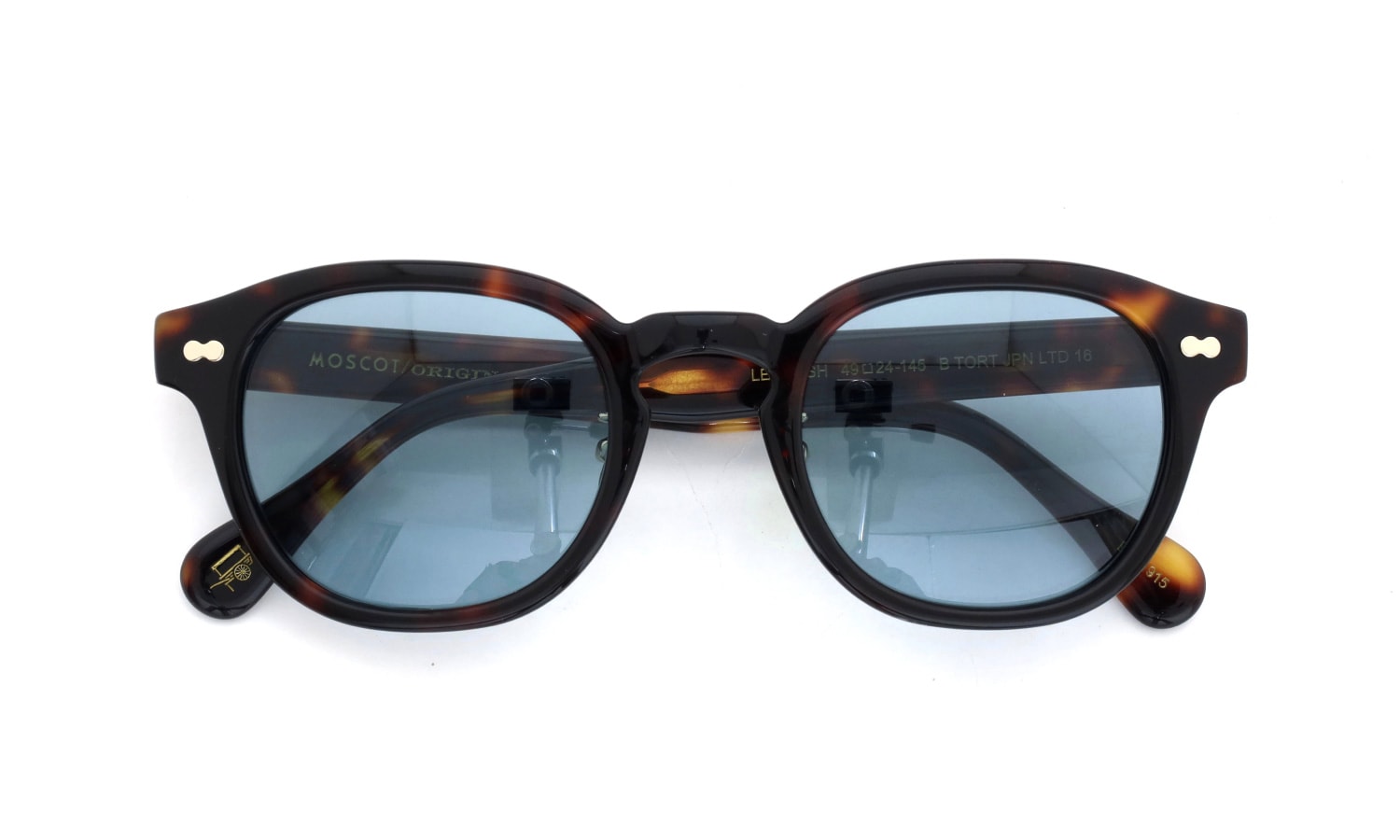 MOSCOT 限定生産サングラス通販 LEMTOSH 49size JPN LTD 16 B TORT/BLU