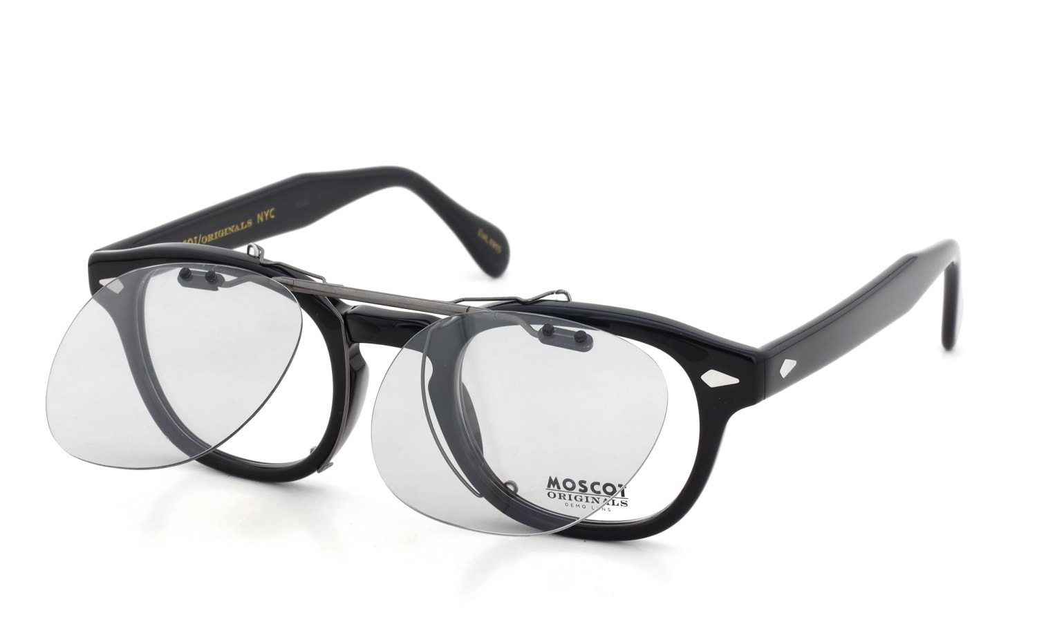 MOSCOT LEMTOSH専用 クリップオンサングラス ライトグレーEXレンズ