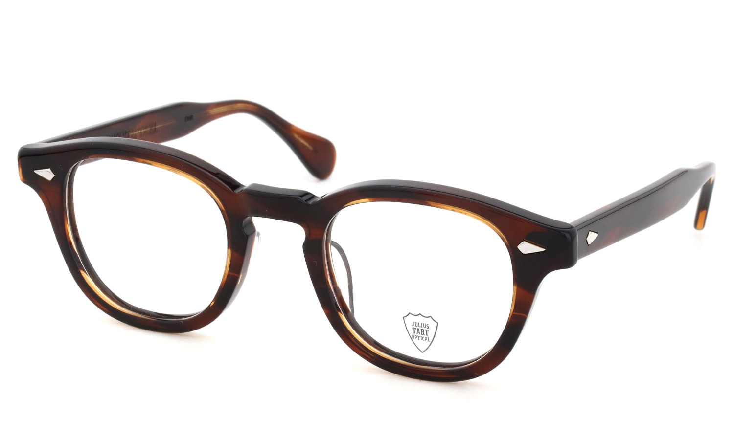 JULIUS TART OPTICAL メガネ通販 AR-48-24 DEMI AMBER