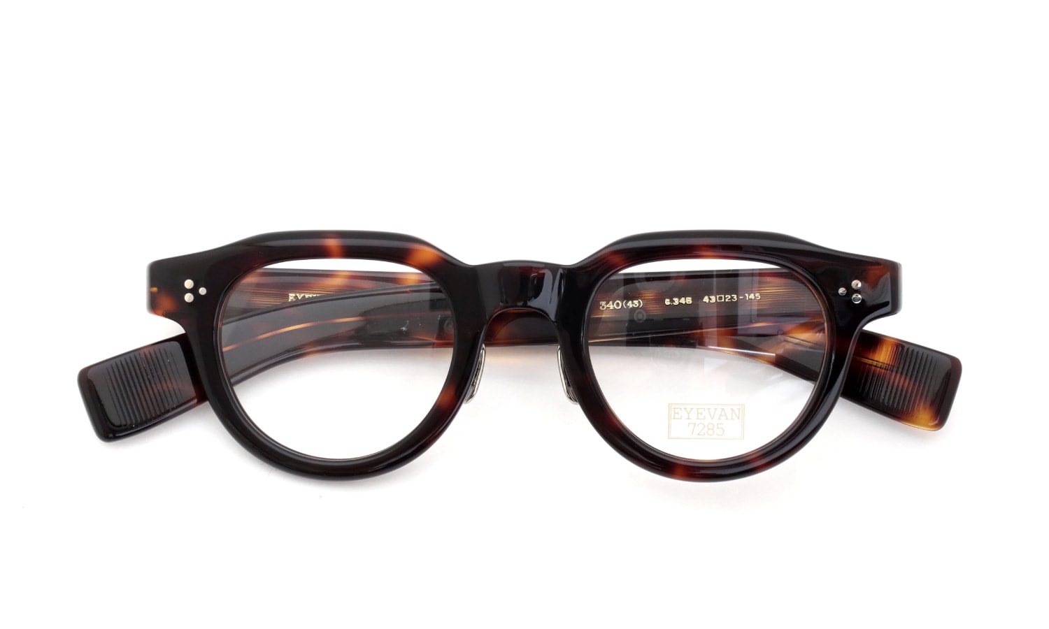 EYEVAN7285 メガネ通販 340 43size C.348 EV DEMI 2