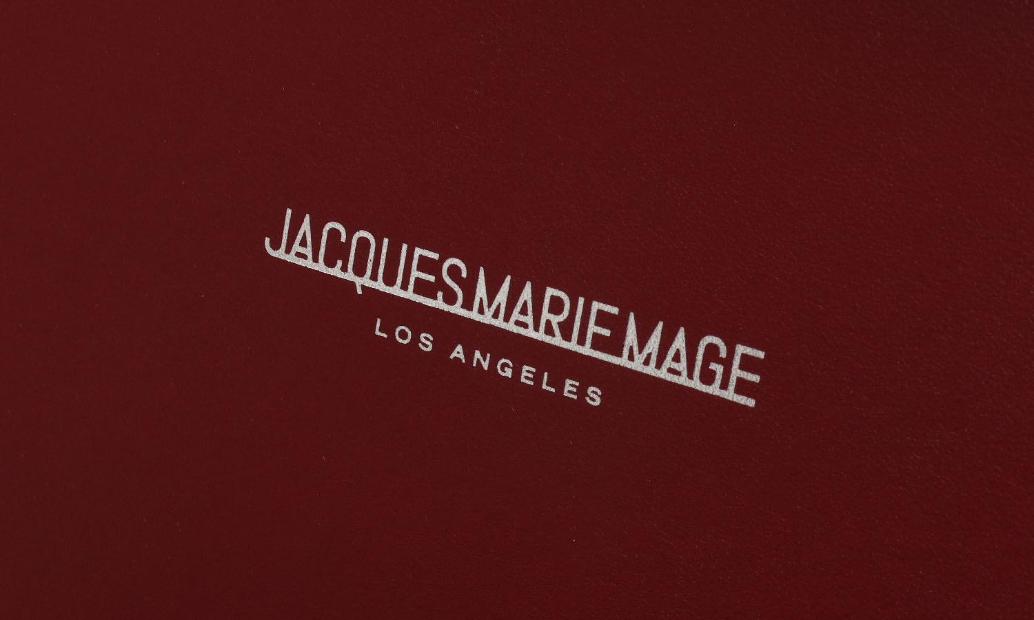 JACQUESMARIEMAGE 6本用メガネケース COLLECTORS TRAY LARGE Burgundy 6-SLOTS