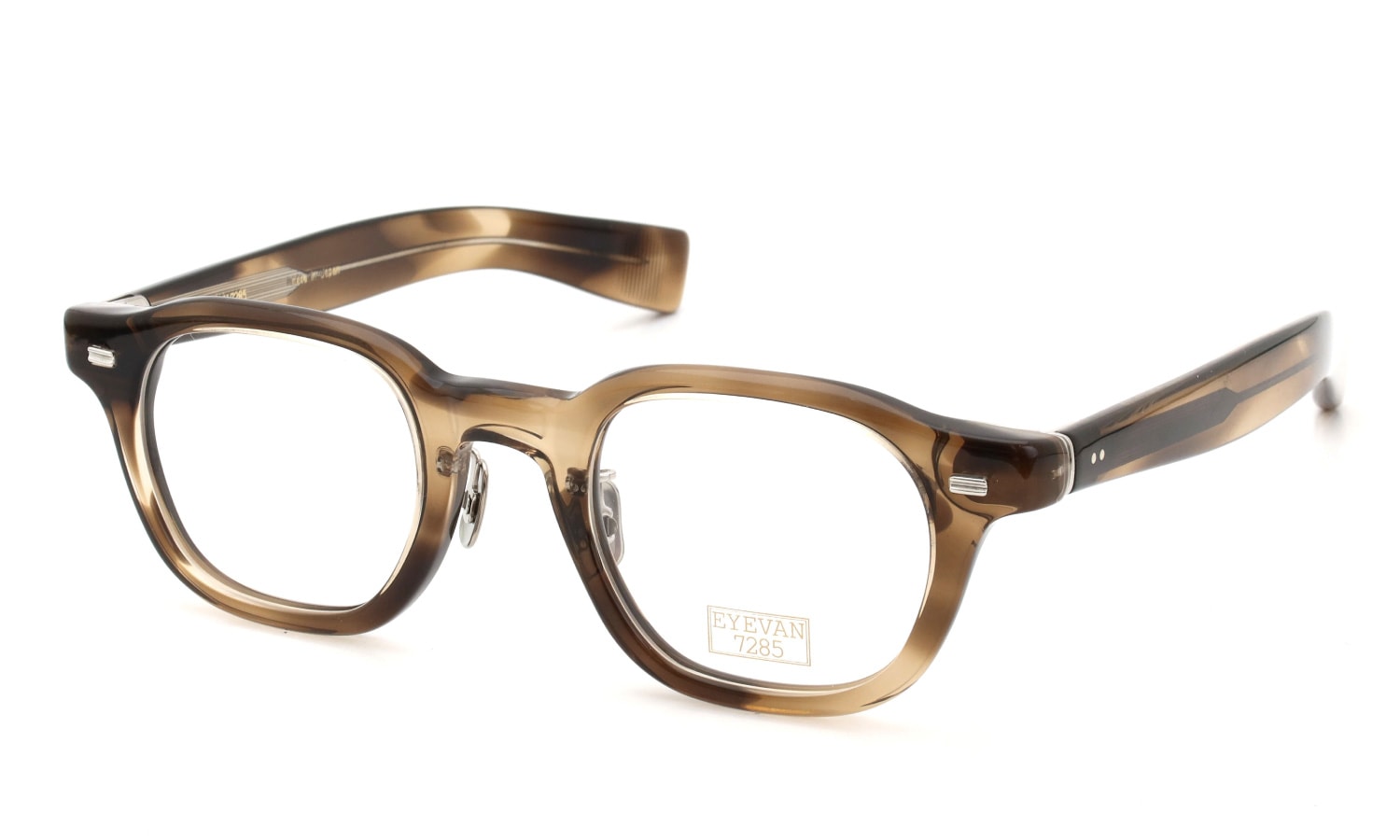 EYEVAN7285 メガネ通販 343(45) c.351 BROWN FOG