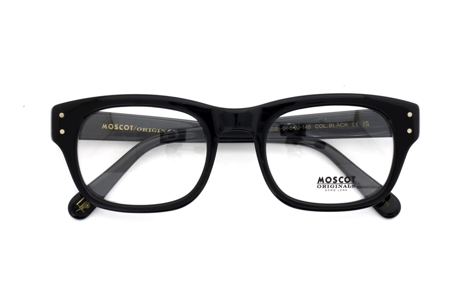 MOSCOT メガネ通販 NEBB(51) BLACK