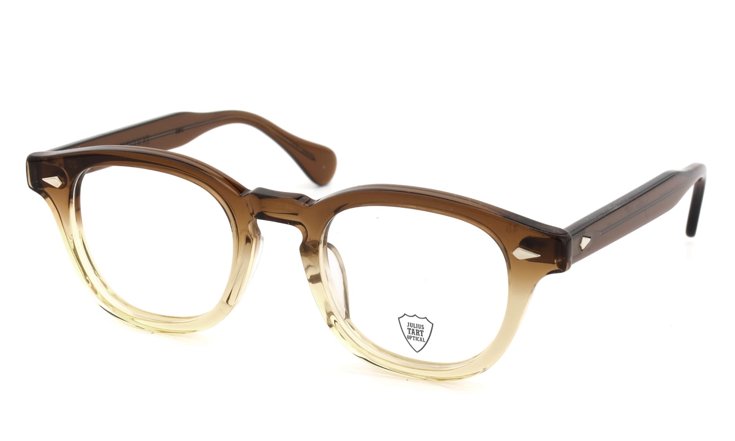 JULIUS TART OPTICAL メガネ通販 AR-48-22 BROWN GRADIENT