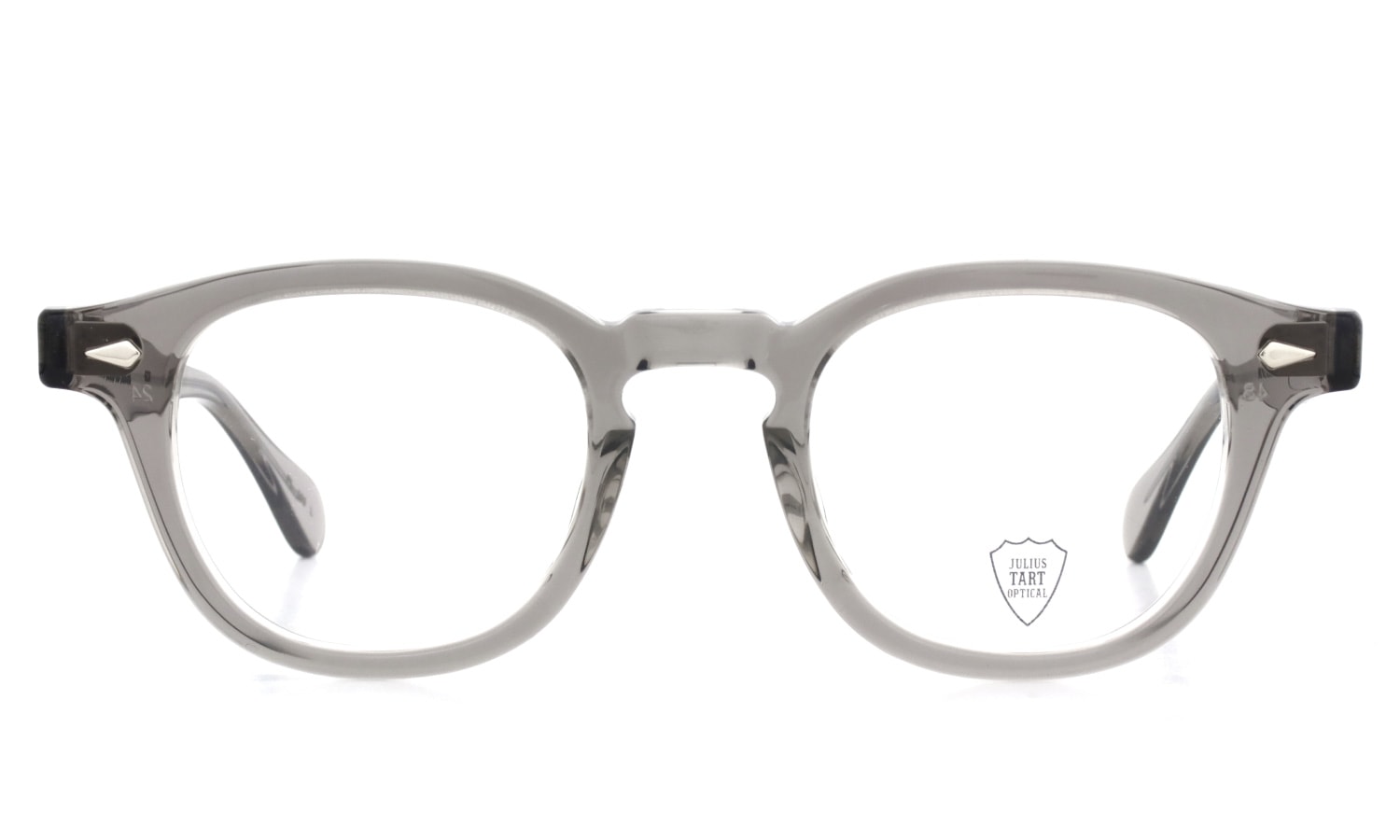 JULIUS TART OPTICAL メガネ通販 AR-48-24 GREY-CRYSTAL II